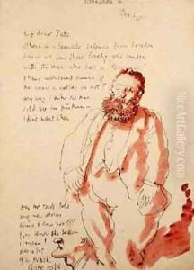A Collection of Eight Illustrated Letters to his Friend Duncan Tate 6