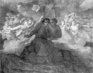 Le Poème de l'âme - L'Espirit du mal (The Poem of the Soul - The Spirit of Evil) by Anne-Francois-Louis Janmot