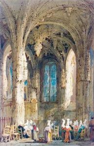 The Interior Of A Cathedral