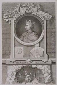 Henry I 1068-1135 King of England from 1100, engraved by the artist