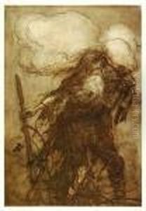 Irving Rip Van Winkle by Arthur Rackham