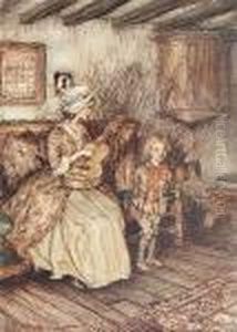 Goldsmith, Oliver. by Arthur Rackham