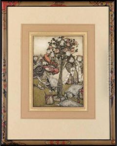 The Jack Of Hearts - Alice In Wonderland by Arthur Rackham