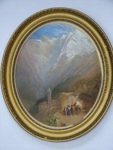 Alpine Scene by Thomas Miles Richardson