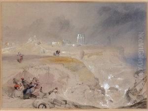 The Wreck Of The Betsy Cains On The Rocks At Battery Point, Tynemouth.