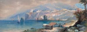 On The Northern Italian Coast by Thomas Miles Richardson