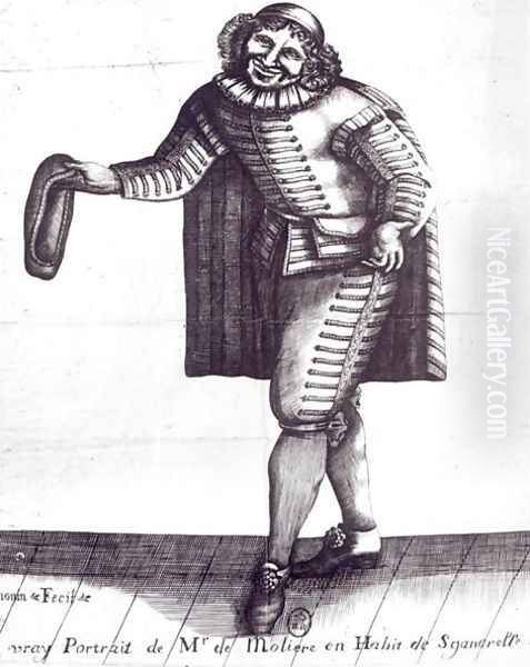 Moliere as Sganarelle in LEcole des Maris - view 1