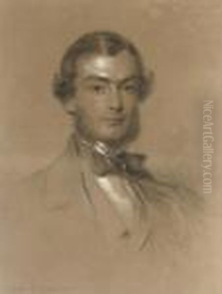 Portrait Of A Gentleman, Half-length, In Formal Attire - view 1