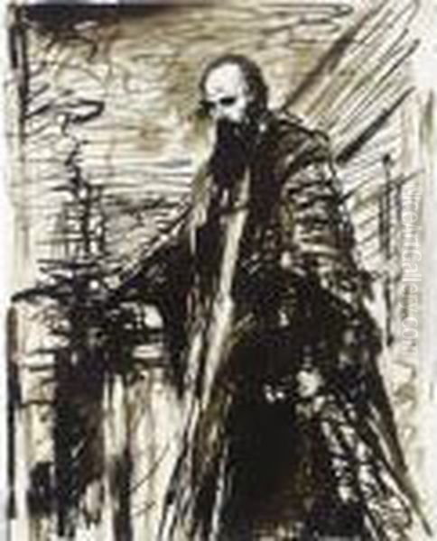 A Study For A Full-length
Portrait Of Robert Gascoyne-cecil, Third Marquess Of Salisbury
(1830-1903) - view 1