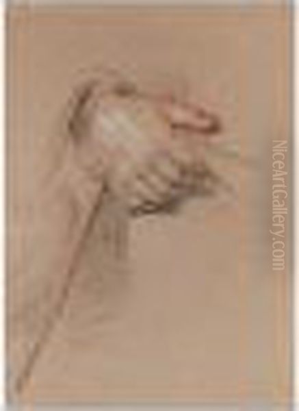 Study Of Hands - view 1