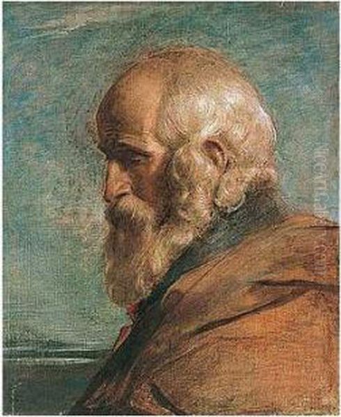 The Old Shepherd by George Richmond