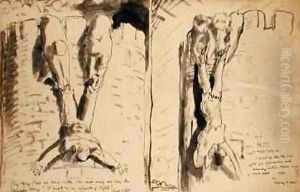 A Collection of Eight Illustrated Letters to his Friend Duncan Tate