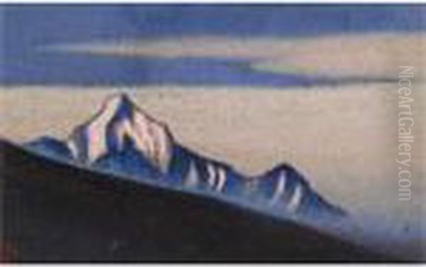 Sketch From The Himalaya Series - view 1