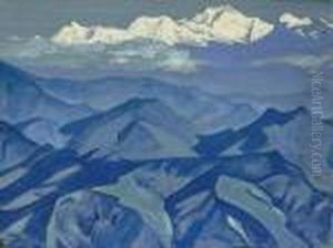 Kanchenjunga. From The Himalayan Series by Nicolaj Konstantinov Roerich