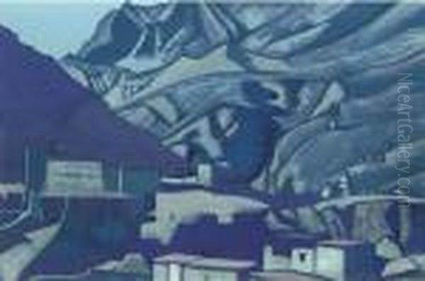 Blue Landscape - view 1