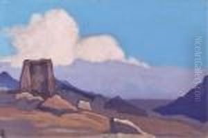 Study For The Painting 'maitreya' by Nicolaj Konstantinov Roerich