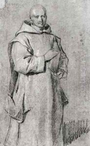 Carthusian monk by Eustache Le Sueur