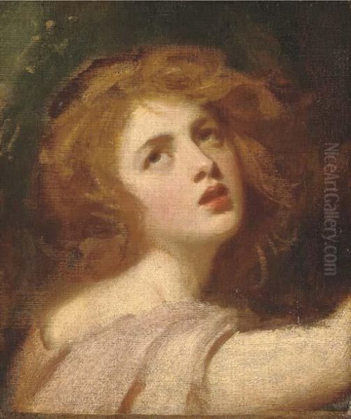 Portrait Of Emma Hamilton As Miranda, Head And Shoulders - view 1
