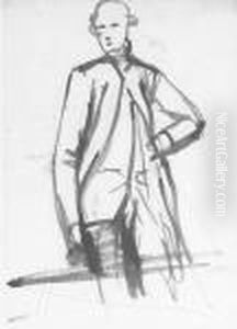 A Three-quarter-length Study Of A Gentleman A Three-quarter-length Study Of A Gentleman