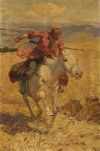 Reitender Mongole.