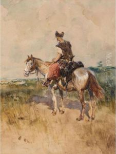 Cossack by Franz Roubaud