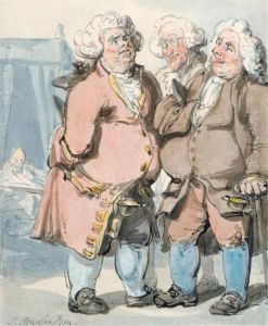 The Doctor's Consultation by Thomas Rowlandson