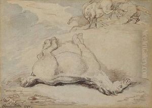 Horses Gambolling
