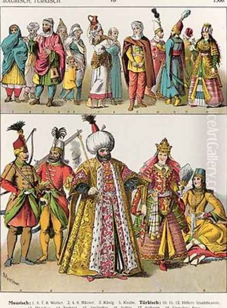 Moorish and Turkish Dress - view 1
