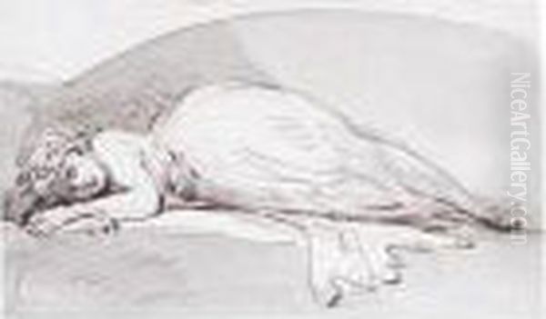 A Sleeping Girl - view 1