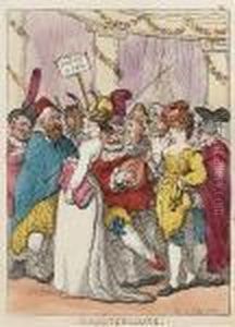 Masquerading by Thomas Rowlandson
