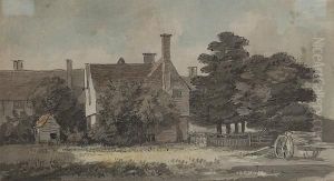 A Manor House by Paul Sandby