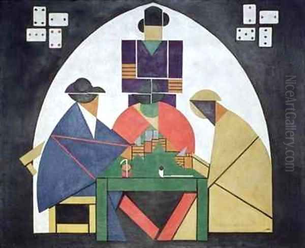 The Card Players - view 1