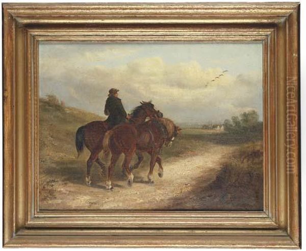 Returning From The Fields - view 1