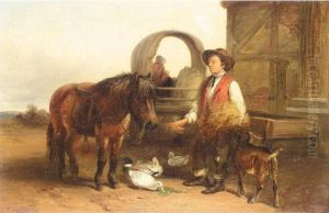Feeding The Horse by Thomas Smythe