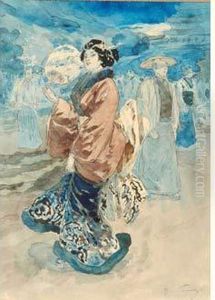 La Japonaise by Henry Somm