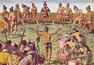 How the inhabitants of Florida made decisions on important matters by Jacques le Moyne de Morgues