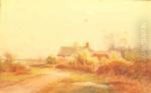 The Duckpond by Henry John Sylvester Stannard