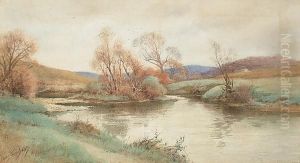 A River Landscape A River Landscape