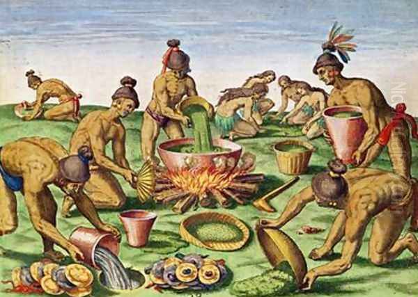 Preparations for a Feast - view 1