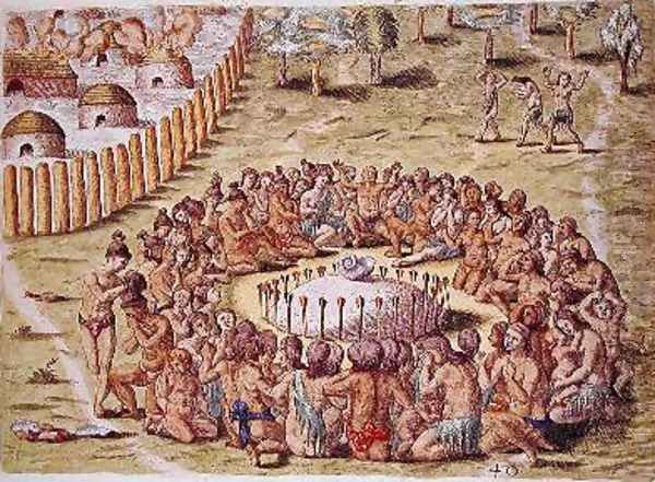 How the Chief is Buried - view 1