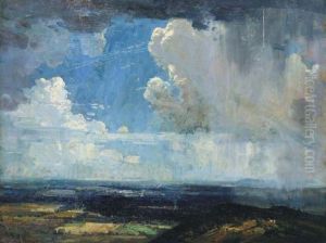 The Cloud 1936 by Arthur Streeton