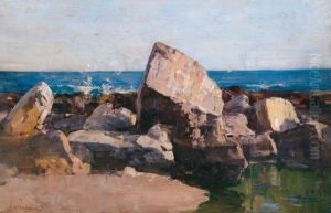 Rocks And Ocean 1921 Rocks And Ocean 1921