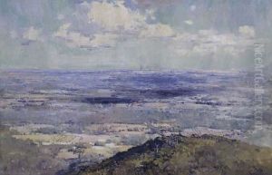 Melbourne From The Dandenongs by Arthur Streeton