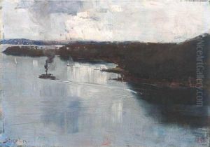 Sydney Harbour by Arthur Streeton
