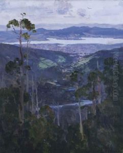 Hobart From The Slopes Of Mount Wellington