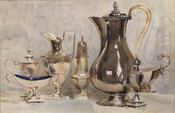 Still Life, Georgian Silver - view 1