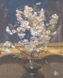Cherry Blossom by Arthur Streeton