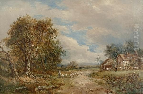 Homewards Along A Country Lane - view 1