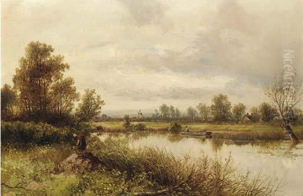 The Thames Near Pangbourne - view 1