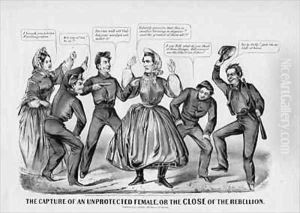 The capture of an unprotected female, or, The close of the Rebellion by John Cameron